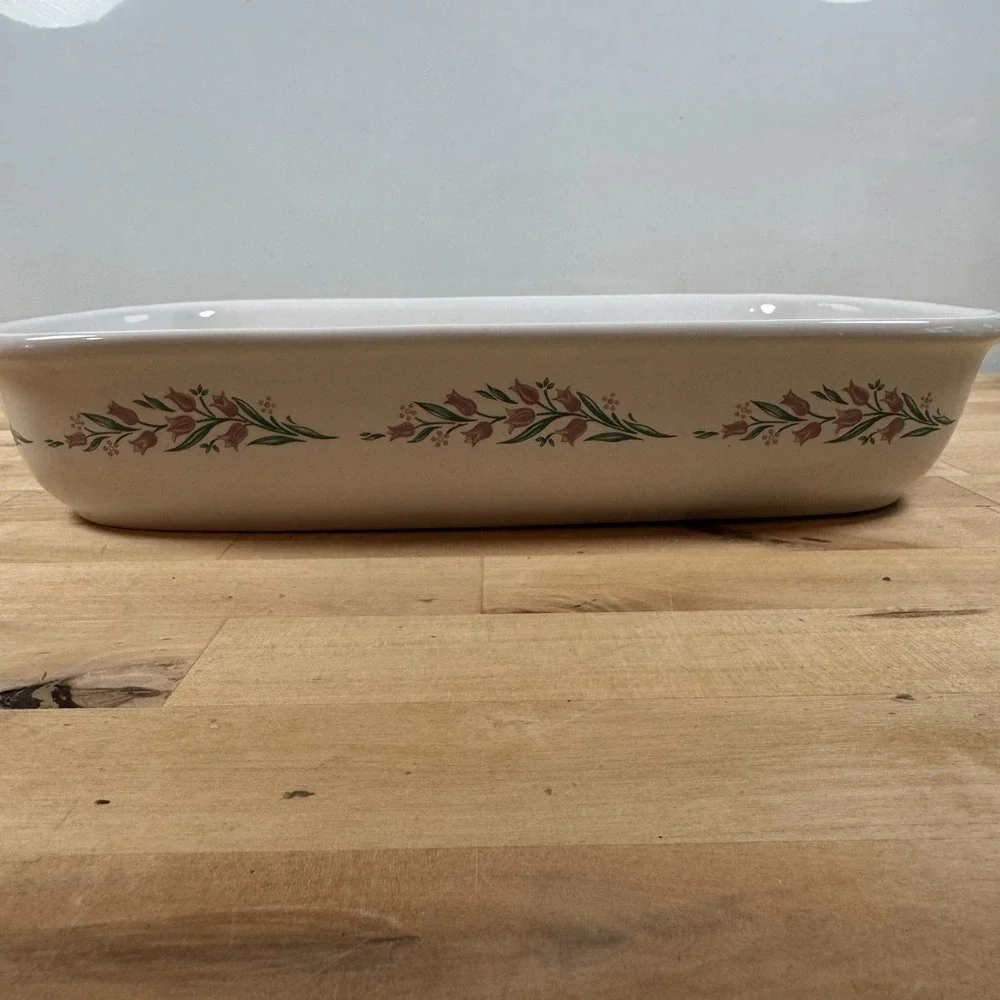 Corelle Coordinates Rosemarie Lasagna / Baking Pan 9 x 13